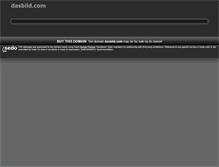 Tablet Screenshot of dasbild.com